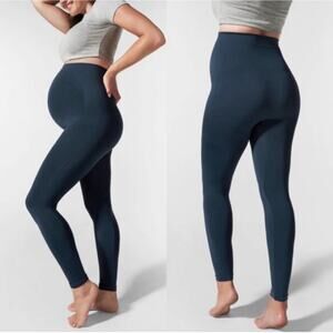 BLANQI Navy Maternity Leggings